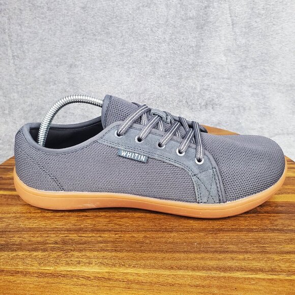 WHITIN Other - Whitin Barefoot Shoes Men's 9.5 43 Gray Canvas Minimalist Athletic Sneakers